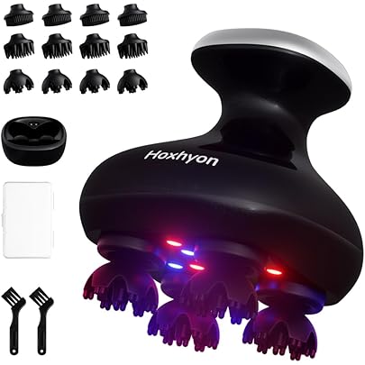 Amazon | Youmay EMS ヘッドスパ 電動頭皮ブラシ - HEAD SPA 電気針